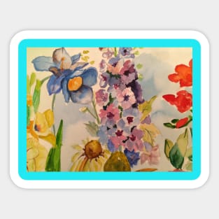 flowers watercolor Sticker